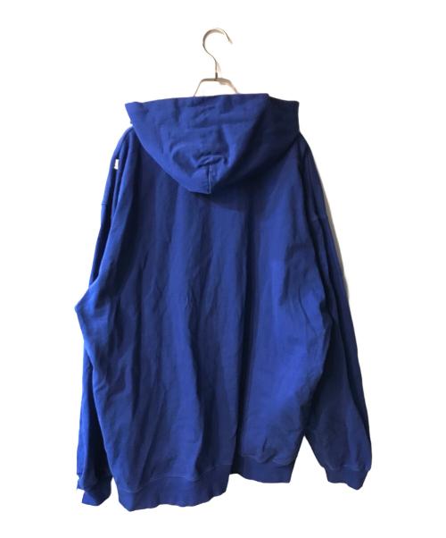 CAHLUMN（カウラム）CAHLUMN (カウラム) ジップパーカー ブルー サイズ:XXLの古着・服飾アイテム
