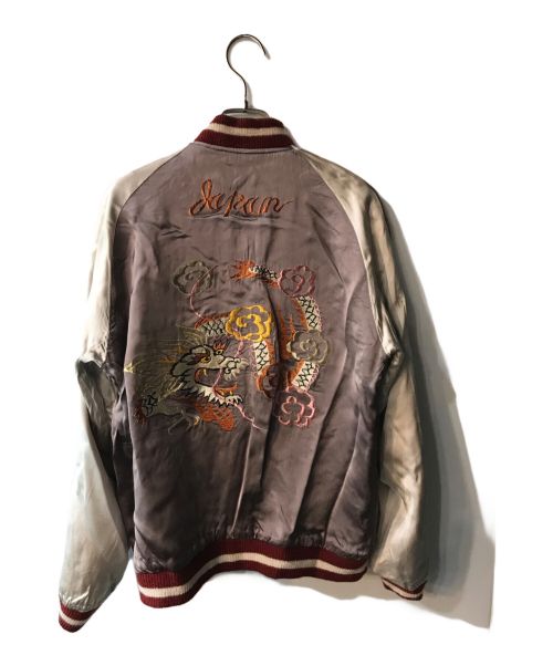 KOSHO & CO.（コウショウ）KOSHO & CO. (コウショウ) Early 1950s Style Acetate Souvenir Jacket ブルー サイズ:Lの古着・服飾アイテム