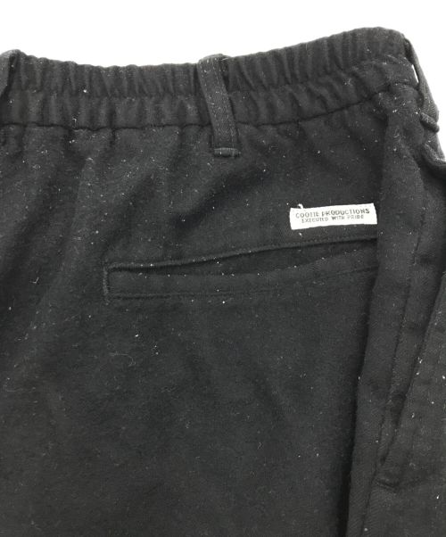 COOTIE PRODUCTIONS（クーティープロダクツ）COOTIE PRODUCTIONS (クーティープロダクツ) ウールパンツ ブラック サイズ:Mの古着・服飾アイテム