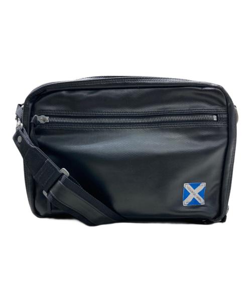 LUGGAGE LABEL（ラゲッジ レーベル）LUGGAGE LABEL (ラゲッジ レーベル) ショルダーバッグ ブラックの古着・服飾アイテム