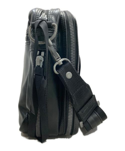 LUGGAGE LABEL（ラゲッジ レーベル）LUGGAGE LABEL (ラゲッジ レーベル) ショルダーバッグ ブラックの古着・服飾アイテム