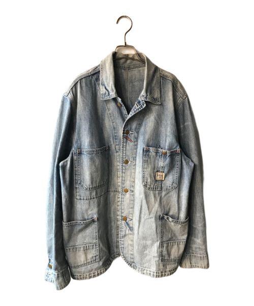 Denim & Supply Ralph Lauren（デニム＆サプライ ラルフローレン）DENIM & SUPPLY RALPH LAUREN (デニム＆サプライ ラルフローレン) カバーオール インディゴ サイズ:XLの古着・服飾アイテム