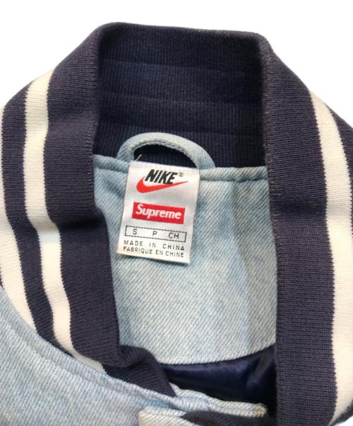 SUPREME（シュプリーム）Supreme (シュプリーム) NIKE (ナイキ) NBA Denim Warm-Up Jacket ブルー サイズ:Sの古着・服飾アイテム