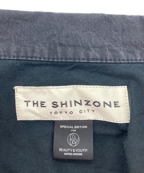 THE SHINZONE（ザ シンゾーン）THE SHINZONE (ザ シンゾーン) BEAUTY&YOUTH (ビューティーアンドユース) 別注シャツジャケット ブラック サイズ:Sの古着・服飾アイテム