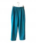 BEAUTY&YOUTHビューティーアンドユース）の古着「タックイージーパンツ」｜ブルー