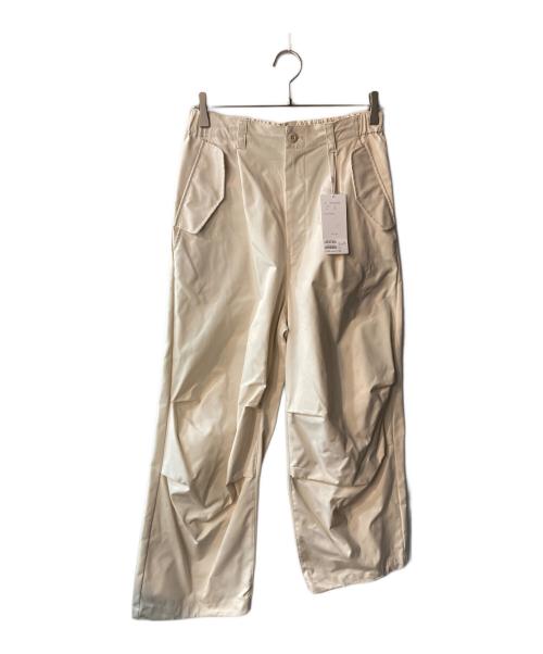 Lui's（ルイス）Lui's (ルイス) コンバーチブルパラシュートパンツ アイボリー サイズ:Mの古着・服飾アイテム