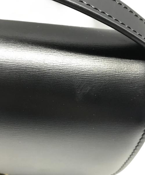 CELINE（セリーヌ）CELINE (セリーヌ) ティーン トリオンフ バッグ / シャイニーカーフスキン ブラックの古着・服飾アイテム