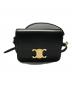 CELINE（セリーヌ）の古着「ティーン トリオンフ バッグ / シャイニーカーフスキン」｜ブラック
