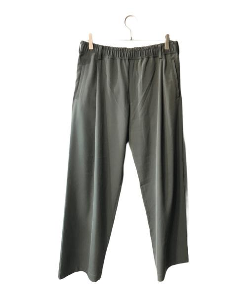 N.HOOLYWOOD（エヌ ハリウッド）N.HOOLYWOOD (エヌ ハリウッド) TUCK PANTS グレー サイズ:Mの古着・服飾アイテム