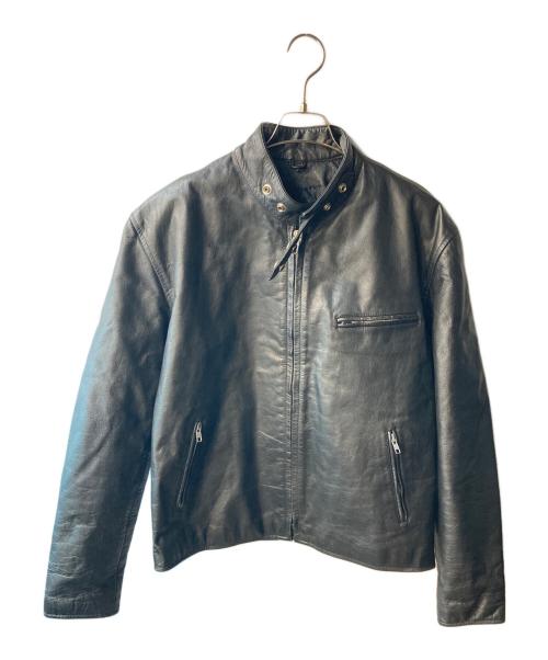 HORN WORKS（ホーンワークス）HORN WORKS (ホーンワークス) ライダースジャケット ブラック サイズ:XLの古着・服飾アイテム