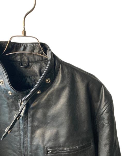 HORN WORKS（ホーンワークス）HORN WORKS (ホーンワークス) ライダースジャケット ブラック サイズ:XLの古着・服飾アイテム