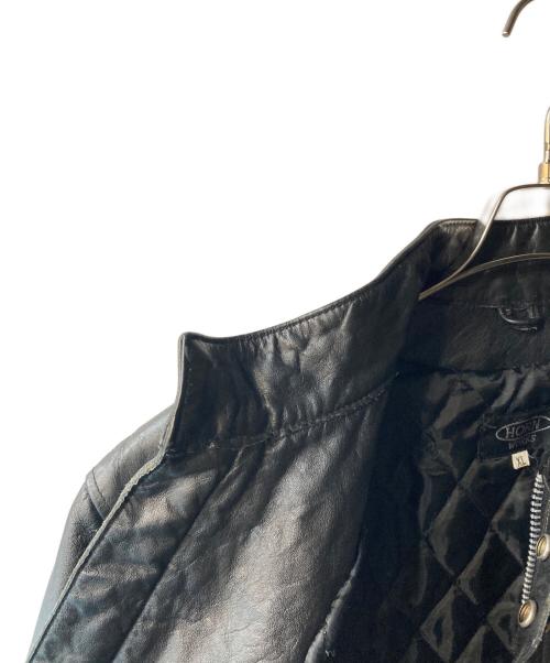 HORN WORKS（ホーンワークス）HORN WORKS (ホーンワークス) ライダースジャケット ブラック サイズ:XLの古着・服飾アイテム