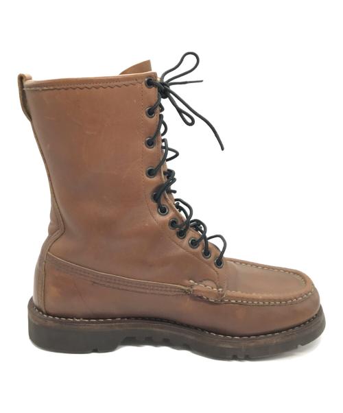 RUSSELL MOCCASIN（ラッセルモカシン）RUSSELL MOCCASIN (ラッセルモカシン) モックトゥワークブーツ ブラウン サイズ:8の古着・服飾アイテム