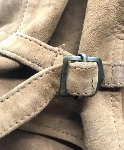 POLO RALPH LAUREN（ポロ・ラルフローレン）POLO RALPH LAUREN (ポロ・ラルフローレン) レザーブルゾン ブラウン サイズ:Lの古着・服飾アイテム