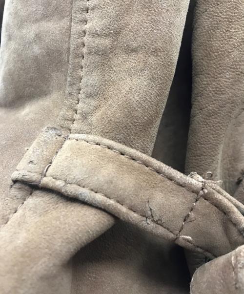 POLO RALPH LAUREN（ポロ・ラルフローレン）POLO RALPH LAUREN (ポロ・ラルフローレン) レザーブルゾン ブラウン サイズ:Lの古着・服飾アイテム