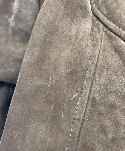 POLO RALPH LAUREN（ポロ・ラルフローレン）POLO RALPH LAUREN (ポロ・ラルフローレン) レザーブルゾン ブラウン サイズ:Lの古着・服飾アイテム