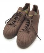 adidasアディダス）の古着「Superstar Primeknit」｜ブラウン