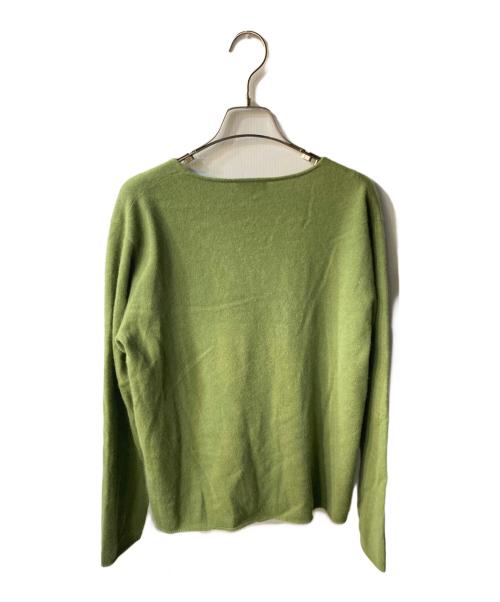 Paul Smith COLLECTION（ポールスミス コレクション）Paul Smith COLLECTION (ポールスミス コレクション) カシミヤVネックニット グリーン サイズ:Mの古着・服飾アイテム