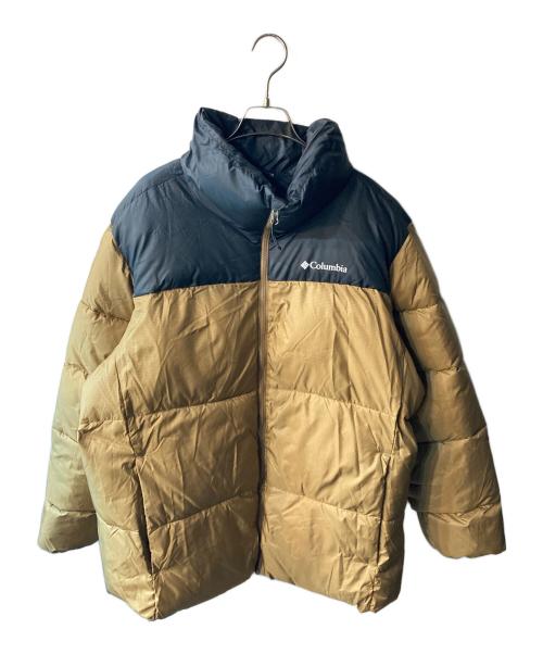 Columbia（コロンビア）Columbia (コロンビア) Puffect II Jacket ブラウン×ブラック サイズ:Lの古着・服飾アイテム