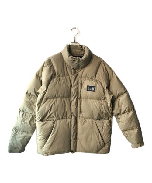 MOUNTAIN HARD WEAR（マウンテンハードウェア）MOUNTAIN HARD WEAR (マウンテンハードウェア) ネバダンダウンジャケット ベージュ サイズ:Mの古着・服飾アイテム