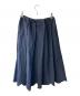 ROBE DE CHAMBRE COMME DES GARCONS (ローブドシャンブル コムデギャルソン) 切りっぱなしウェーブスカート ネイビー サイズ:M：5000円