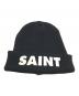 SAINT MICHAEL（セントマイケル）の古着「KNIT CAP」｜ブラック