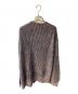 MAISON SPECIAL (メゾンスペシャル) Snow Wash Damaged Prime-Over Crew Neck Knit Pullover ピンク サイズ:1：5000円