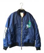 Liberaidersリベレイダース）の古着「THE DECLINE BOMBER JACKET」｜ネイビー