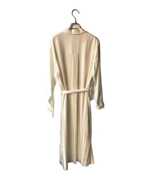 Ameri（アメリ）Ameri (アメリ) UNDRESSED STRIPE OVER SHIRT DRESS ホワイト サイズ:ｻｲｽﾞ不明の古着・服飾アイテム