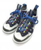 KENZOケンゾー）の古着「Klimb sneaker」｜ネイビー×ホワイト