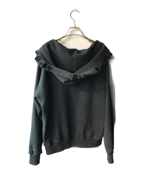 ALYX（アリクス）ALYX (アリクス) クラッシュ加工プルオーバーパーカー ブラック サイズ:Mの古着・服飾アイテム