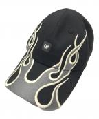 GAP×YZYギャップ×イージー）の古着「ファイヤーパターンキャップ」｜ブラック