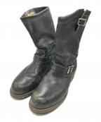 CHIPPEWAチペワ）の古着「エンジニアブーツ」｜ブラック
