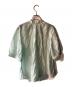 NOLLEY'S (ノーリース) オーガンジーシャーリング5分袖ブラウス グリーン サイズ:38：3000円