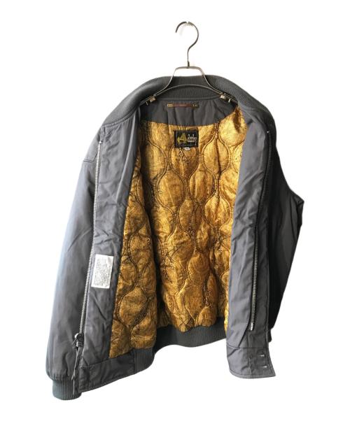 DERBY OF SAN FRANCISCO（ダービーオブサンフランシスコ）derby of San Francisco (ダービーオブサンフランシスコ) ダービージャケット グレー サイズ:Mの古着・服飾アイテム