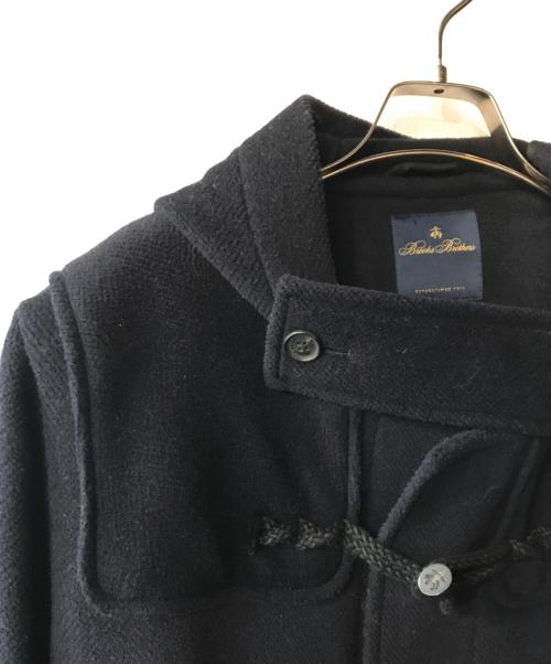 BROOKS BROTHERS（ブルックスブラザーズ）BROOKS BROTHERS (ブルックスブラザーズ) ヘリンボーンパイル ダッフルコート ネイビー サイズ:Sの古着・服飾アイテム