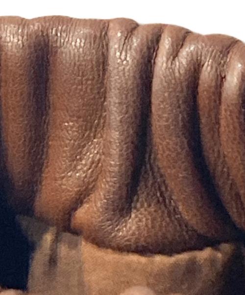 POLO RALPH LAUREN（ポロ・ラルフローレン）POLO RALPH LAUREN (ポロ・ラルフローレン) レザースイングトップ ブラウン サイズ:XLの古着・服飾アイテム