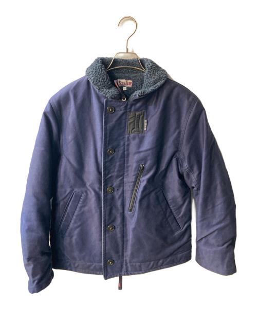 BLUE BLUE（ブルーブルー）BLUE BLUE (ブルーブルー) デッキジャケット ネイビー サイズ:1の古着・服飾アイテム