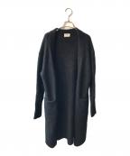Acne studiosアクネ ストゥディオス）の古着「ロングカーディガン」｜ブラック
