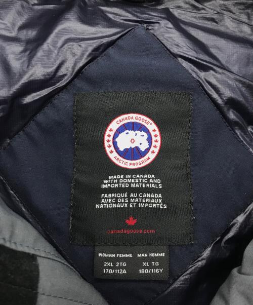 CANADA GOOSE（カナダグース）CANADA GOOSE (カナダグース) ダウンベスト グレー サイズ:2XLの古着・服飾アイテム
