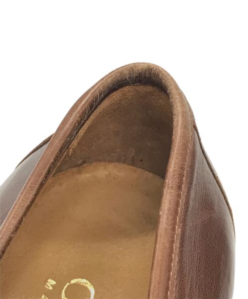 GUCCI（グッチ）GUCCI (グッチ) ローファー ブラウン サイズ: 41 1/2の古着・服飾アイテム