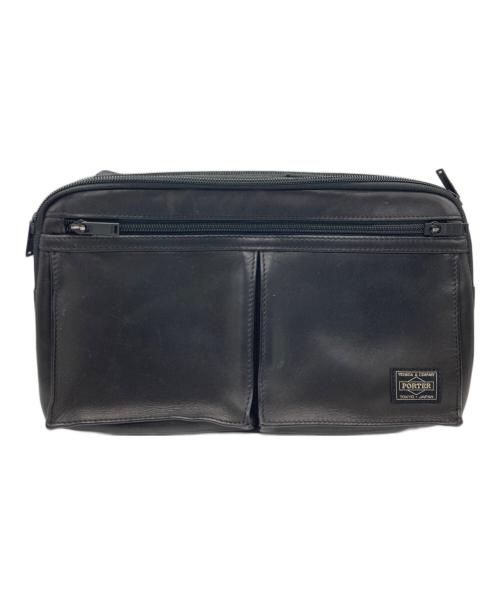 PORTER（ポーター）PORTER (ポーター) AMAZE WAIST BAG ブラックの古着・服飾アイテム
