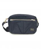PORTERポーター）の古着「DRAFT  SHOULDER BAG」｜ネイビー