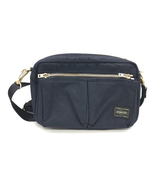 PORTER（ポーター）PORTER (ポーター) DRAFT  SHOULDER BAG ネイビーの古着・服飾アイテム