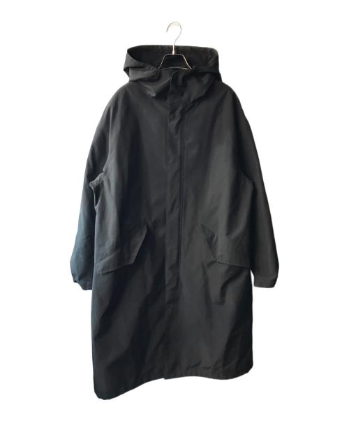 TAION（タイオン）TAION (タイオン) ライナー付モッズコート ブラック サイズ:Mの古着・服飾アイテム
