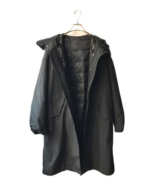 TAION（タイオン）TAION (タイオン) ライナー付モッズコート ブラック サイズ:Mの古着・服飾アイテム