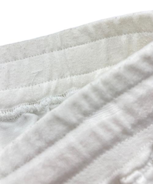 THE VIRIDI-ANNE（ヴィリジアン）THE VIRIDI-ANNE (ヴィリジアン) 天竺 ショーツ - jersey baggy short ホワイト サイズ:1の古着・服飾アイテム