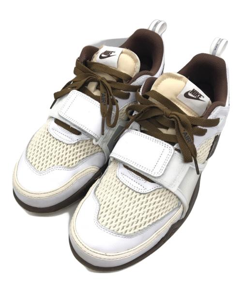 NIKE（ナイキ）NIKE (ナイキ) TRAVIS SCOTT (トラヴィススコット) Zoom Field Jaxx ホワイト×ブラウン サイズ:28.5cmの古着・服飾アイテム