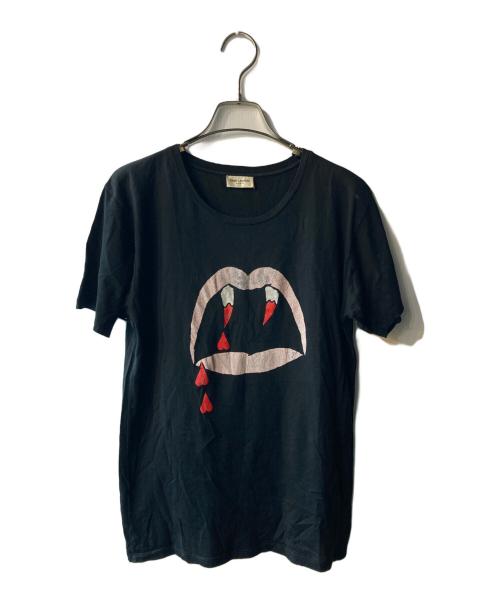 Saint Laurent Paris（サンローランパリ）Saint Laurent Paris (サンローランパリ) ブラッドラスター プリントTシャツ ブラック サイズ:Sの古着・服飾アイテム