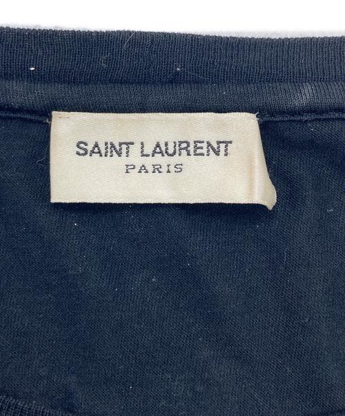 Saint Laurent Paris（サンローランパリ）Saint Laurent Paris (サンローランパリ) ブラッドラスター プリントTシャツ ブラック サイズ:Sの古着・服飾アイテム